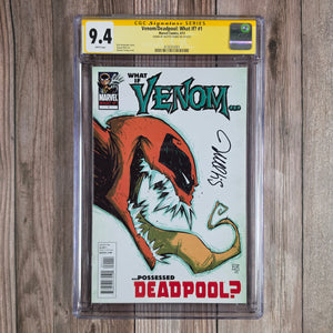 Venom Deadpool What If? #1 CGC 9.4 SS Scotti Young, ICONIC Cover Art by Skottie Young (Cert 3001)