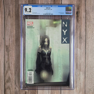 Nyx #3 CGC 9.2 1st appearance of X-23, Laura Kinney (cert 1016)