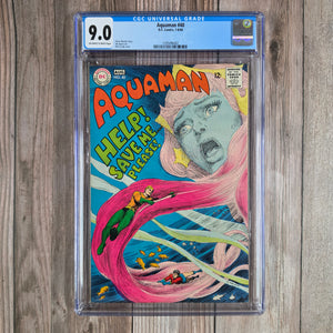 Aquaman #40 CGC 9.0 Debut artwork by Jim Aparo for DC (cert 6002)