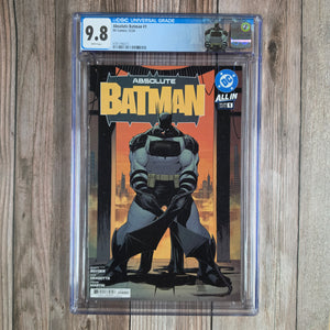 Absolute Batman #1 CGC 9.8 1st Appearance of Absolute Batman, Alfred Pennyworth (MI6), Joker (Cameo) and the Party Animals (Cert 6015)