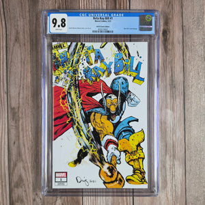 Beta Ray Bill #1 CGC 9.8 Hall of Comics Edition Limited 1500, King In Black tie-in featuring a possessed Fin Fang Foom (cert 9002)