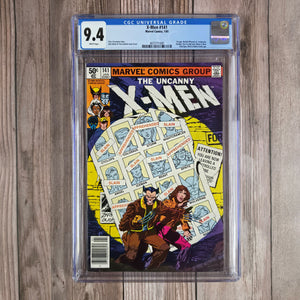 X-Men #141 CGC 9.4 WP 1st Appearance of Rachel Summers, Destiny, Avalanche & Pyro, Days of Future Past Part 1 NEWSSTAND EDITION (Cert 1005)