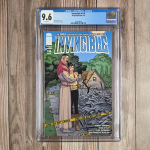 Invincible #116 CGC 9.6 WP Aftermath of Robot's Takeover, LOW PRINT RUN (Cert 9010)