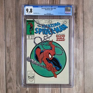 Amazing Spider-Man #301 CGC 9.8 WP ICONIC Todd McFarlane Cover (Cert 5002)