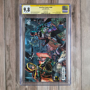 Detective Comics #1000 CGC 9.8 WP SS Signed by Jim Lee, 1st Appearance of Arkham Knight in DC Universe Continuity, Lee Variant Cover (Cert 1004)