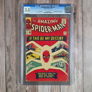 Amazing Spider-Man #31 CGC 2.5 1st Appearance of Gwen Stacy, Harry Osborn & Professor Miles Warren (Jackal) (Cert 3004)