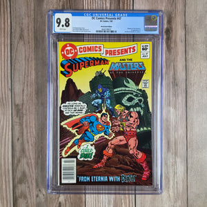 DC Comics Presents #47 CGC 9.8 WP 1st Appearance of He-Man & Skeletor in Comics NEWSSTAND EDITION  (Cert 9022)