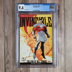 Invincible #140 CGC 9.6 WP Death of Grand Regent Thragg (Cert 9023)