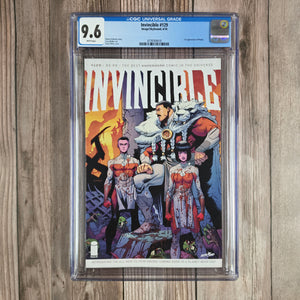 Invincible #129 CGC 9.6 WP 1st Appearance of Marky, 1st Full Appearance of Onaan & Ursaal LOW PRINT RUN (Cert 9019)