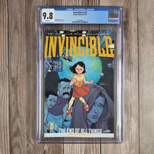 Invincible #141 CGC 9.8 WP Death of Omni-Man (Cert 9024)