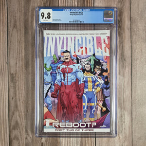Invincible #125 CGC 9.8 WP Reboot? Part Two of Three LOW PRINT RUN (Cert 9015)
