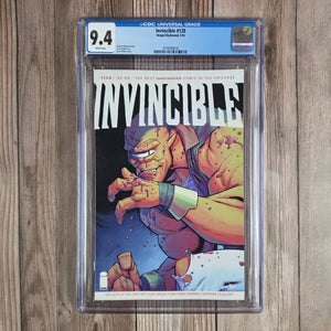 Invincible #128 CGC 9.4 WP Ryan Ottley cover art LOW PRINT RUN (Cert 9018)