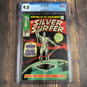 Silver Surfer #1 CGC 9.0 First solo ongoing Silver Surfer series *Trade Avail.