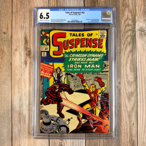 Tales of Suspense #52 CGC 6.5 1st appearance of the Black Widow, Natasha Romanova (Cert 8004)