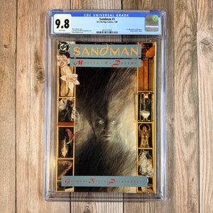 Sandman #1 CGC 9.8 WP Final Simon and Kirby collaboration (Cert 7003)