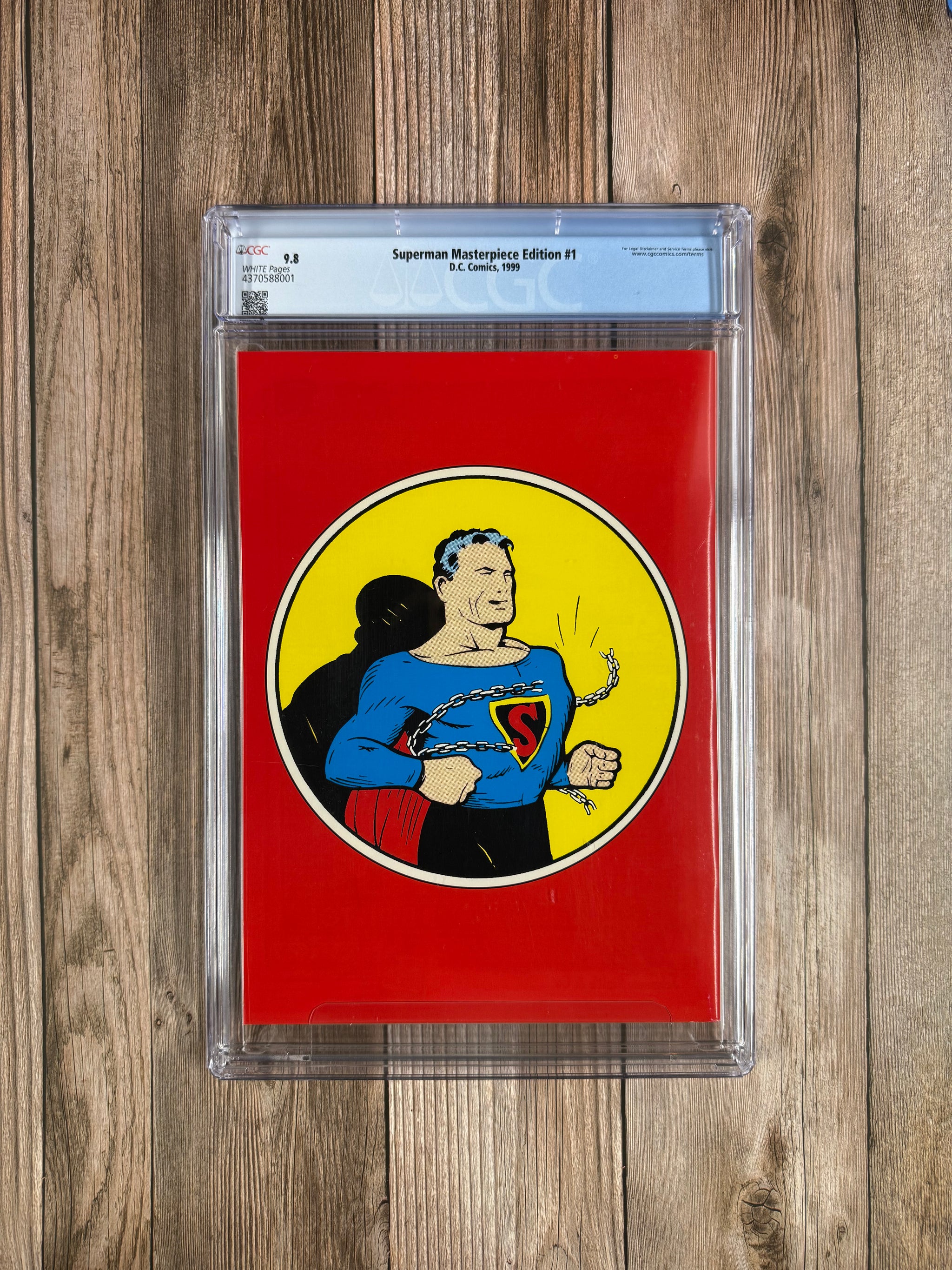 Superman Masterpiece Edition #1 CGC 9.8 (cert 9001) – Bry's Comics