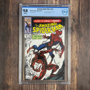 Amazing Spider-Man #361 CBCS 9.8 WP Cover Art by Mark Bagley, 1st full appearance of Carnage