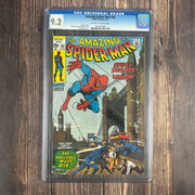 Amazing Spider-Man #95 CGC 9.2 Spider-Man visits London