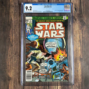 Star Wars #5 CGC 9.2 1st app of Wedge Antilles, brief, unnamed