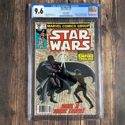 Star Wars #44 CGC 9.6 Newsstand, Darth Vader revealed he is the father of Luke