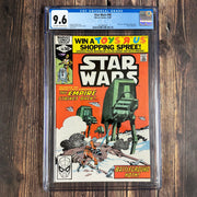 Star Wars #40 CGC 9.6 1st team app of Rogue Squadron in a standard U.S. comic book