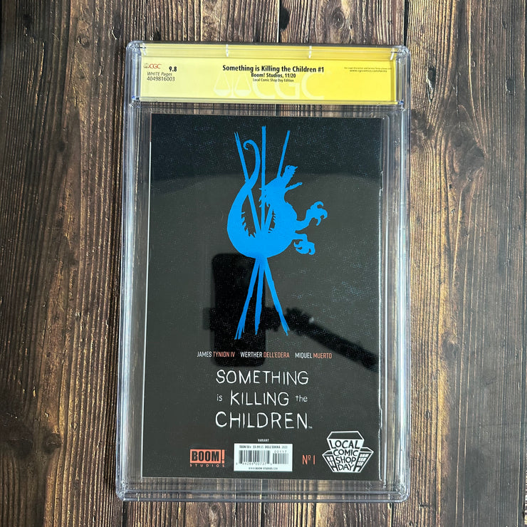 Something is Killing the Children CGC 9.8 Signed by James Tynion IV, LCSD