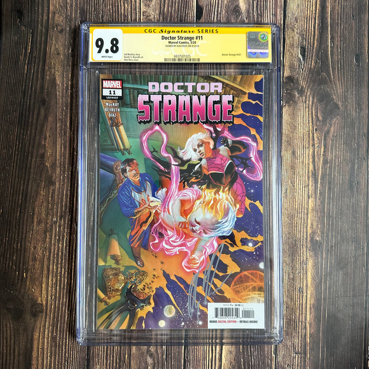 Doctor Strange #11 CGC 9.8 Signed by Alex Ross