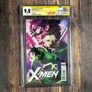 Astonishing X-Men #1 CGC 9.8 WP, Artgerm Variant, Signature Series, Signed by Stan Lee & Artgerm (CGC Stan Lee Label)