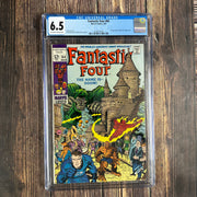 Fantastic Four #84 CGC 6.5 Iconic cover art by Jack Kirby