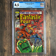 Fantastic Four Annual #6 CGC 4.5 1st appearance of Annihilus