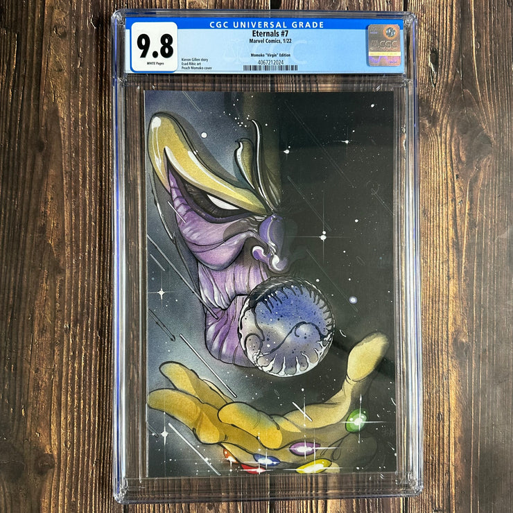 Eternals #7 CGC 9.8 1:50 Peach Momoko Virgin Variant