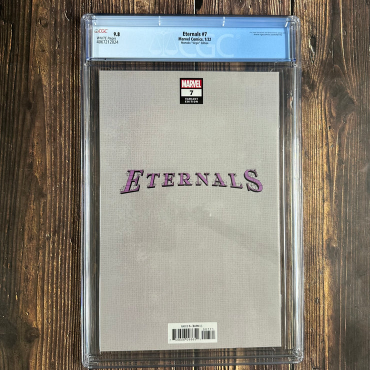 Eternals #7 CGC 9.8 1:50 Peach Momoko Virgin Variant