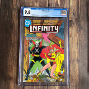 Infinity Inc. #16 CGC 9.8 1st app of Mr. Bones!