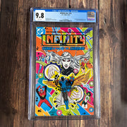 Infinity Inc. #14 CGC 9.8 1st Todd McFarlane Published Cover!