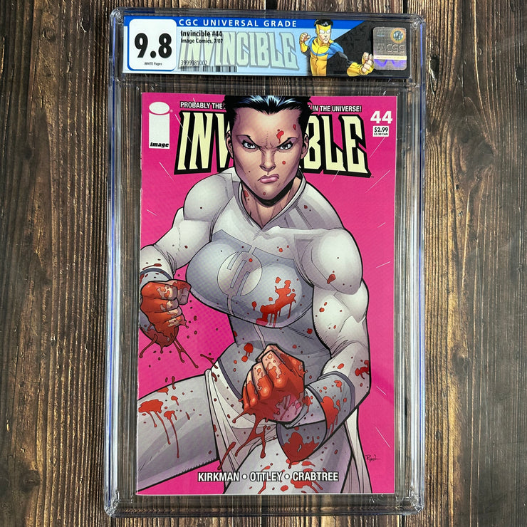 Invincible #44 CGC 9.8 1st app of Anissa the rapist