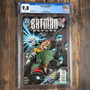 Batman Beyond #2 CGC 9.8 1st app of Terry McGinnis & cameo app of Blight