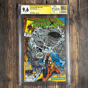 Amazing Spider-Man #328 CGC 9.6 WP, Signed by Todd McFarlane