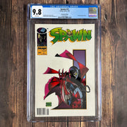 Spawn #21 CGC 9.8 WP, Newsstand Edition