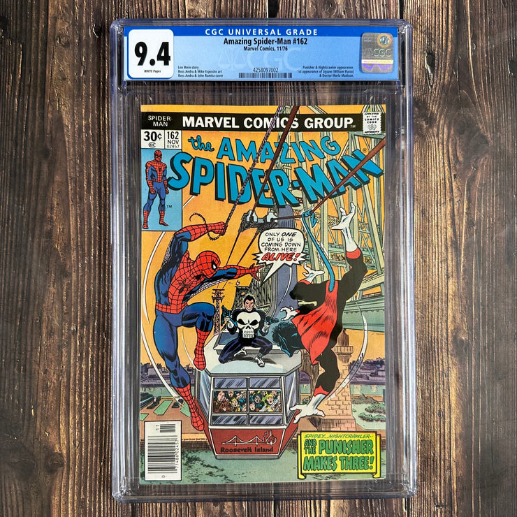 Amazing Spider-Man #162 CGC 9.4 1st app of Jigsaw