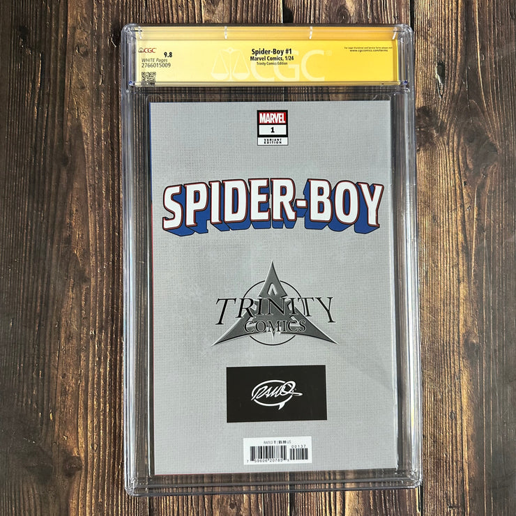 Spider-Boy #1 CGC 9.8 Signed by Humberto Ramos