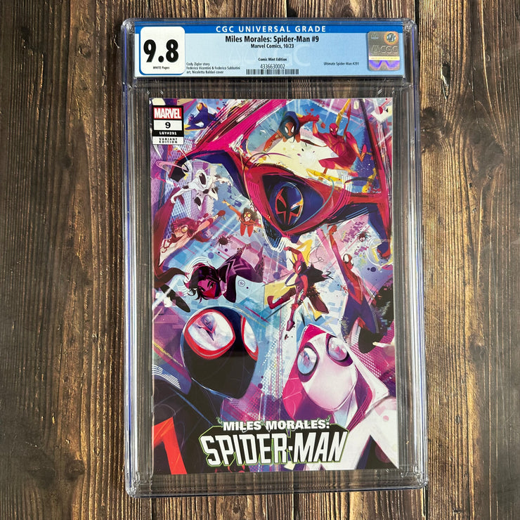 Miles Morales: Spider-Man #9 CGC 9.8 Comic Mint Edition Limited to 800