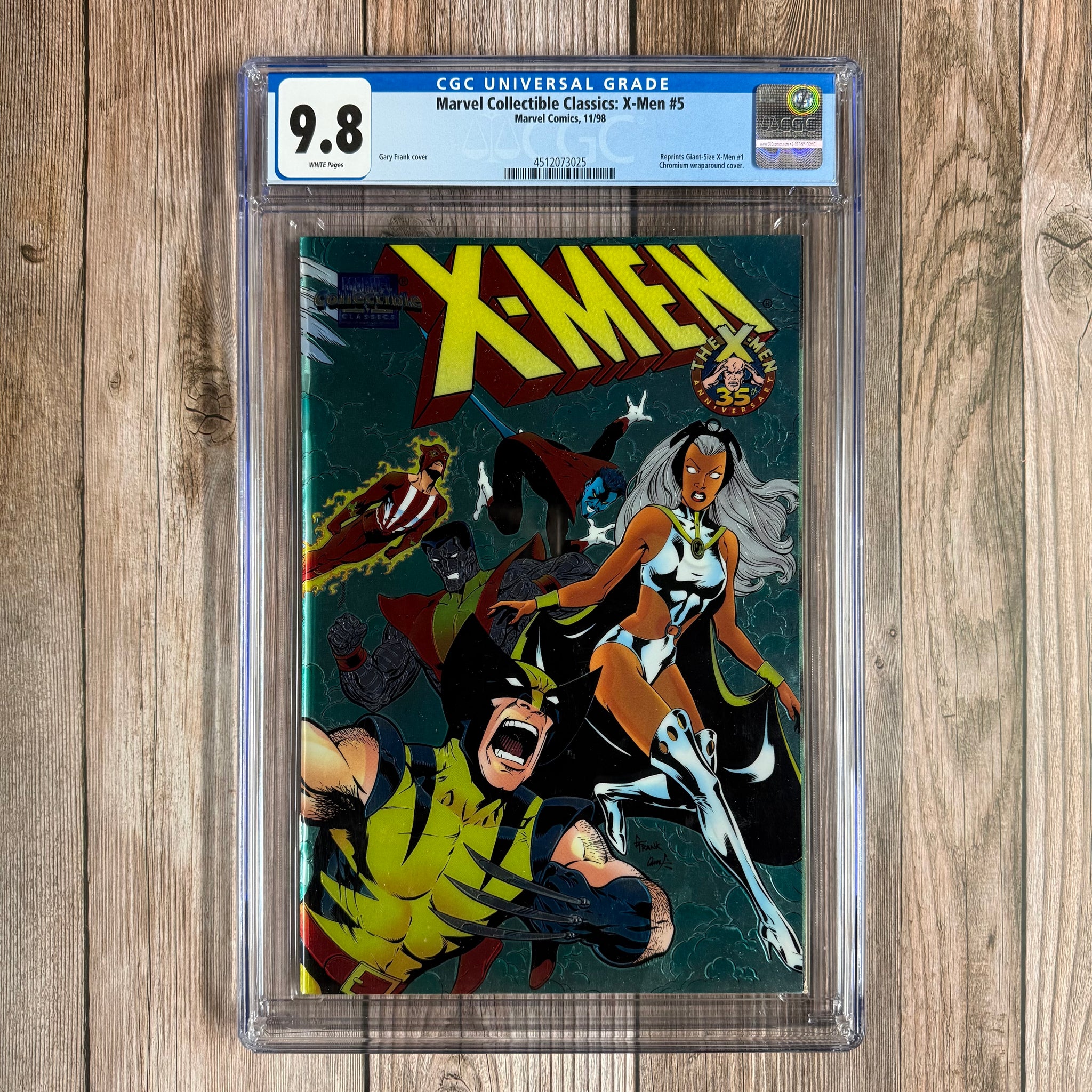 Marvel Collectible Classics: X-Men #5 CGC 9.8 WP Reprint of Giant