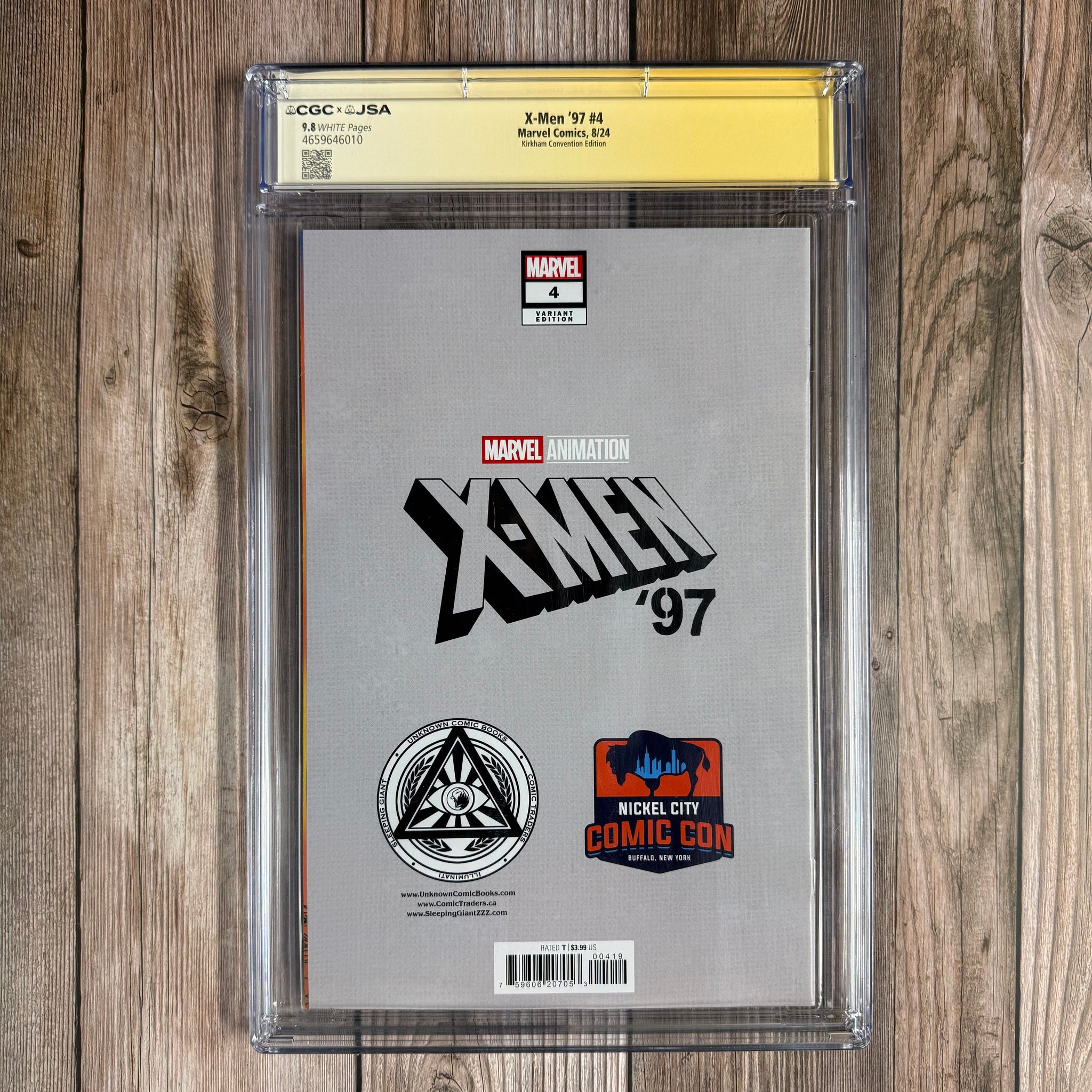 COVERMARK 4点まとめ売り X-Men '97 #4 CGC 9.8 WP Authenticated Signature of Tyler Kirkham