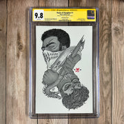 House of Slaughter #1 CGC 9.8 WP SS Signed & "6/15" by Zoe Lacchei, Lacchei Sketch Cover, Yellow Snow Comics & Slab City Comics exclusive "Virgin" cover, 1st appearance of Jace Boucher (BW-006)