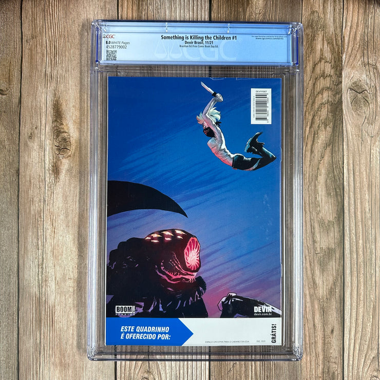 Something Is Killing the Children #1 CGC 8.0 Brazil Free Comic Book Day