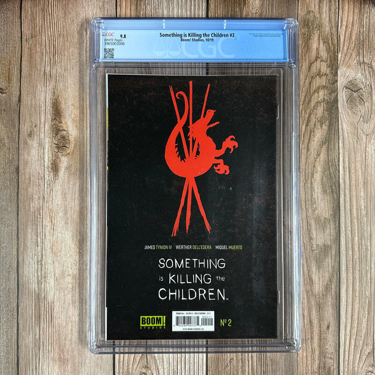 Something Is Killing the Children #2 CGC 9.8 WP 1st cameo appearance of Octo