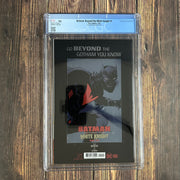 Batman: Beyond The White Knight #1 CGC 9.8 WP, Second printing, 1:25  Virgin Foil Cover by Sean Gordon Murphy