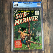 Sub-Mariner Comics #39 CGC 3.0 Cover art by Joe Maneely, Namora Appearance