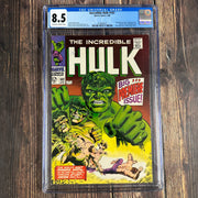 Incredible Hulk #102 CGC 8.5 Continued from Tales to Astonish #101