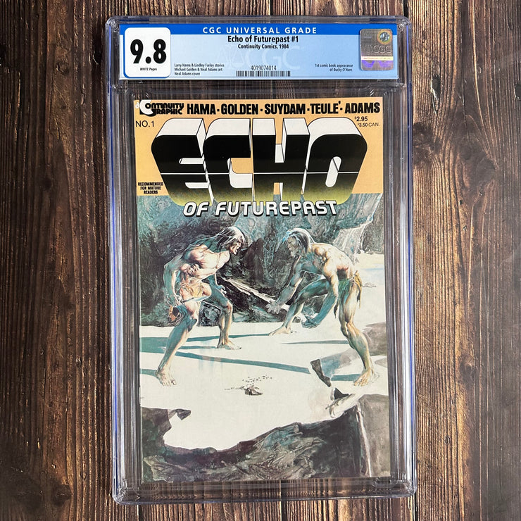 Echo of Futurepast #1 CGC 9.8 1st app of Bucky O'Hare